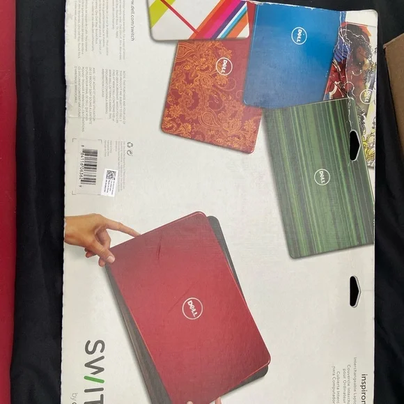 NWT DELL Inspiron 15R hard shell blue laptop cover - Picture 4 of 4